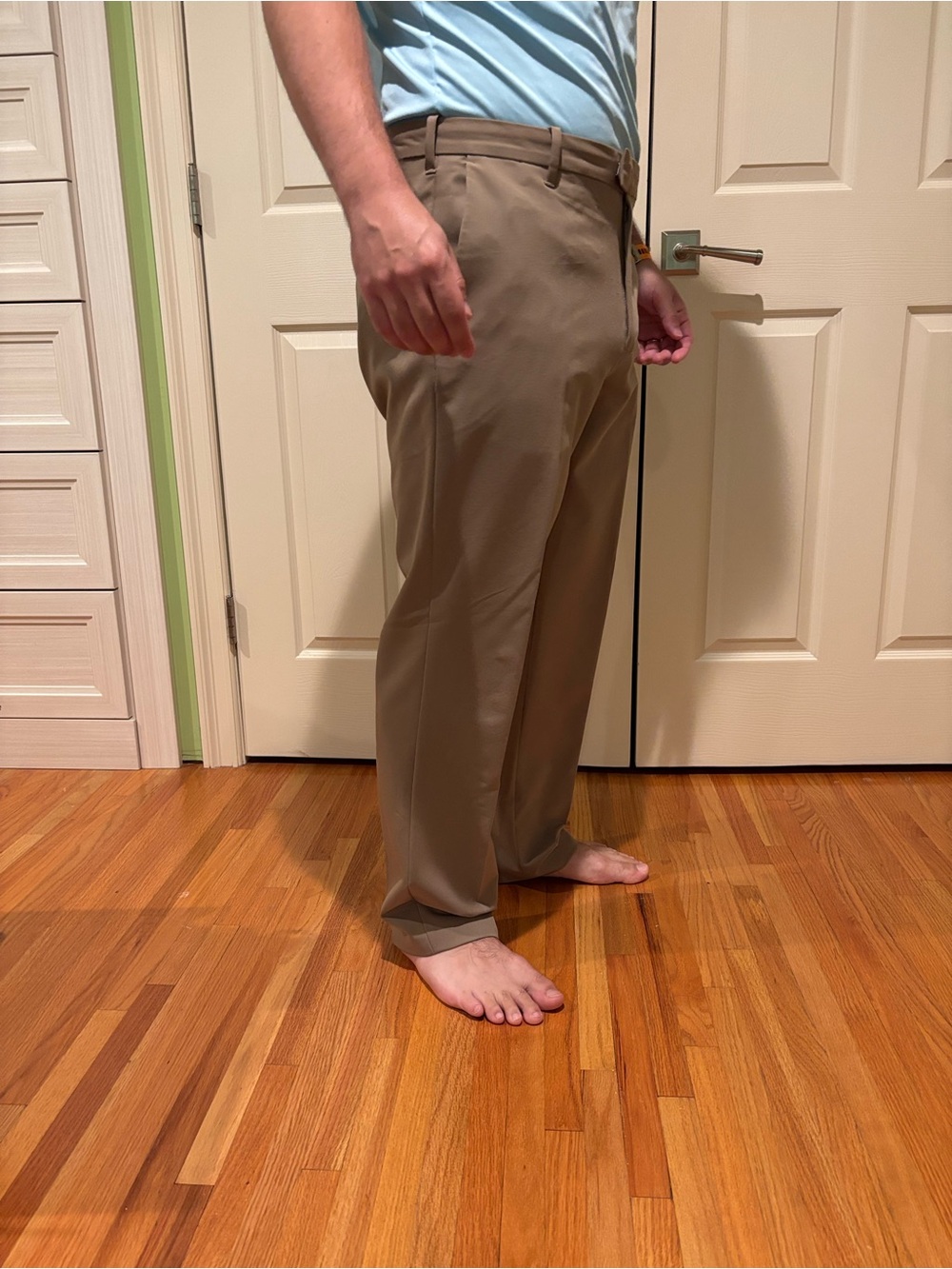 NWOT Men's Classic Khaki Dress Pants - Taupe